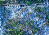 峡天下悬崖绝壁栈道